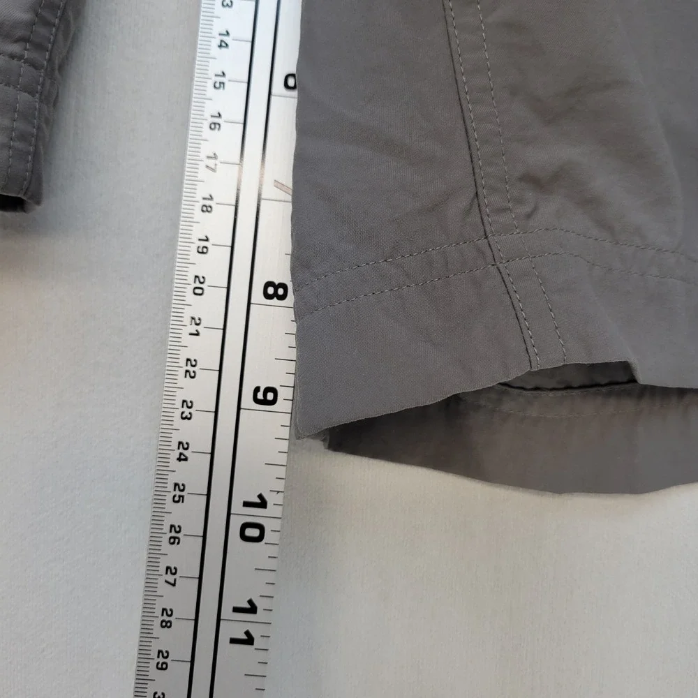 Mountain Hardwear Hiking Shorts Mens L Grey Outdoor Nylon Cargo OM3912